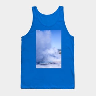 Clepsydra Geyser Yellowstone Wyoming Tank Top